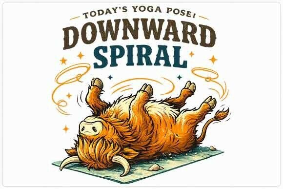 Bringing Whimsy to Wellness: The Rise of the Highland Cow Yoga Aesthetic
