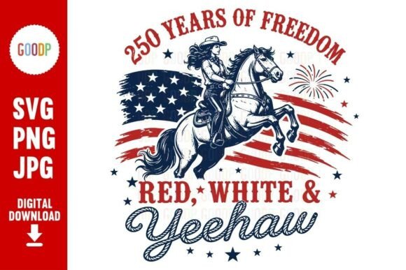 Celebrating America’s 250th with Western Flair: The Ultimate Cowgirl Patriotic SVG Guide