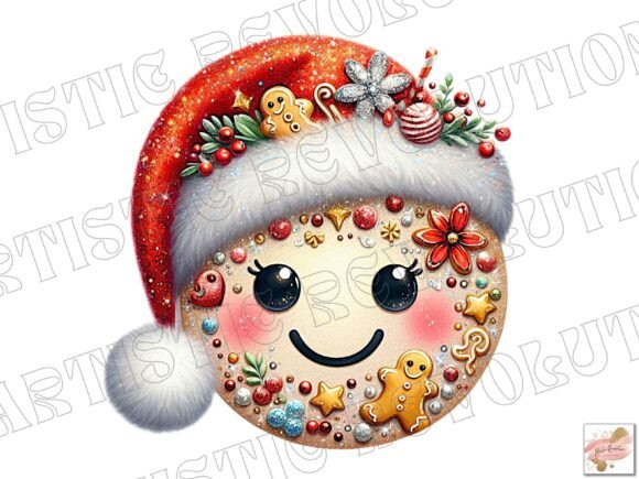 Elevating Holiday Merchandise with High-Resolution Christmas Smiley Face PNGs and Sublimation Designs