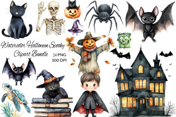 Mastering Halloween Spooky Watercolor for Professional Designs