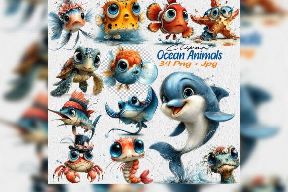 Ocean Animals Clipart PNG Summer Bundle: A Practical Guide for Creative Workflows