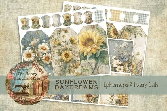 Sunflower Daydreams Ephemera Fussy Cut: A Practical Guide to Vintage-Style Journaling