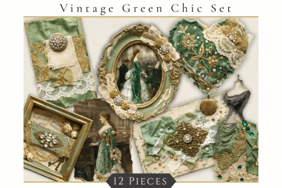 Vintage Green Chic Ephemera: A Practical Guide for Creative Projects