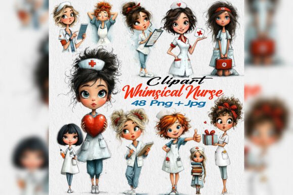 Whimsical Nurse PNG Clipart for Nurses Week: A Guide to Quality and Usage